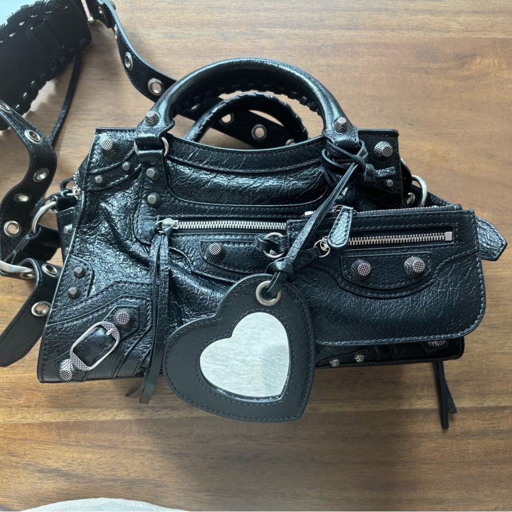 Balenciaga Cagole XS Leather Bag
